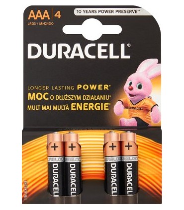 Bateria Duracell Lr03/B4