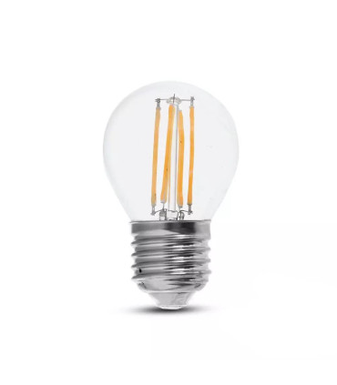 Żarówka Led V-Tac 6W Filament E27 Kulka G45 Vt-2386 6400K 800Lm