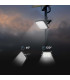 Projektor Led Solarny V-Tac 10W Ip65, Pilot Timer, Lifepo 3.7V 6000Ma Czarny Vt-411 4000K 1500Lm