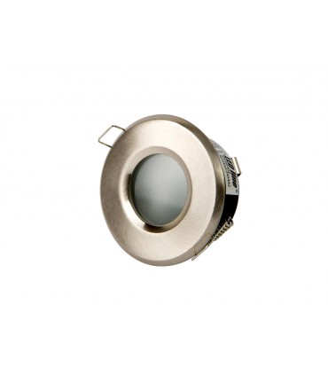 LED line® Oprawa sufitowa wodoodporna okrągła odlew satyna