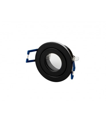 LED line® Oprawa sufitowa wodoodporna MR11 okrągła czarna