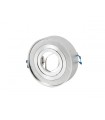 LED line® Oprawa wpuszczana okrągła srebro ROLLO MIDI