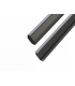 Profil aluminiowy narożny czarny 2 metry + szybka mleczna
