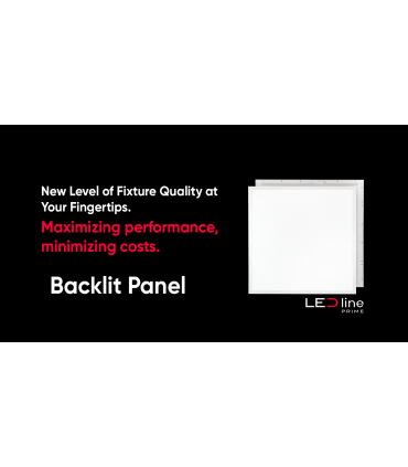 LED line PRIME Panel Backlit 40W 4000K 4800lm 595x595