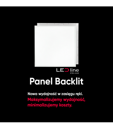 LED line PRIME Panel Backlit 40W 4000K 4800lm 595x595