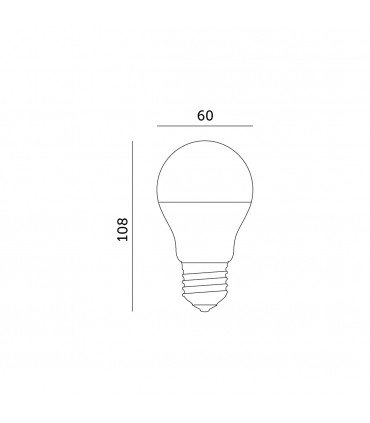 Żarówka LED GS 7W E27 barwa NEUTRALNA