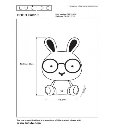 DODO Rabbit 71591/03/66