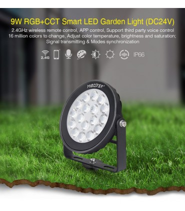 FUTC01 - Mi-Light - Garden Light 9W RGB+CCT (24V DC)