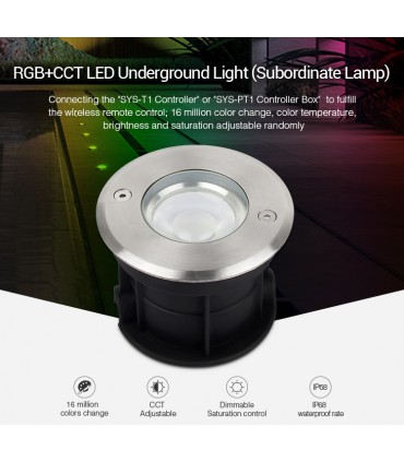 SYS-RD1 - Mi-Light - Lampa chodnikowa 5W RGB+CCT (moduł)