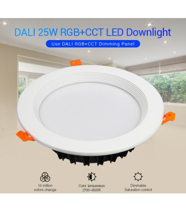 DL-DOW25 - DALI 25W RGB+CCT LED Downlight