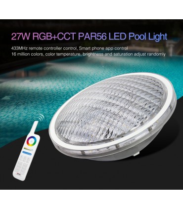 PW01 - Światło basenowe 27W RGB+CCT PAR56