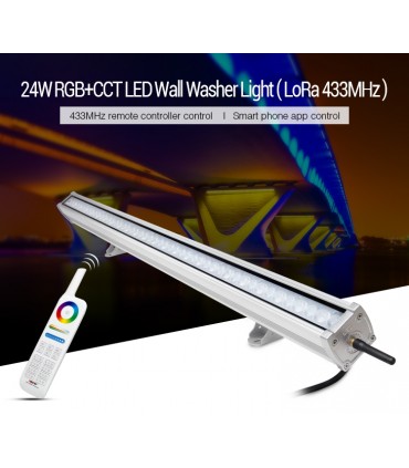 RL1-24L - 24W RGB+CCT LED Wall Washer Light (LoRa 433MHz)