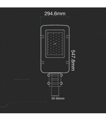 Oprawa Uliczna Led V-Tac Samsung Chip 100W Vt-100St 4000K 10000Lm 5 Lat Gwarancji