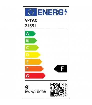 Tuba Świetlówka Led T8 V-Tac Samsung Chip 60Cm 9W G13 Obrotowa Nano Plastic Vt-061 4000K 850Lm 5 Lat Gwarancji