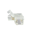 LED line PRIME złączka do taśm COB LED CLICK CONNECTOR podwójna 8mm 2 PIN typ L